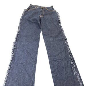 Vintage 1970s Daddy’s Money Jeans – Women’s Size 7 (24” Waist) – High Rise Flare